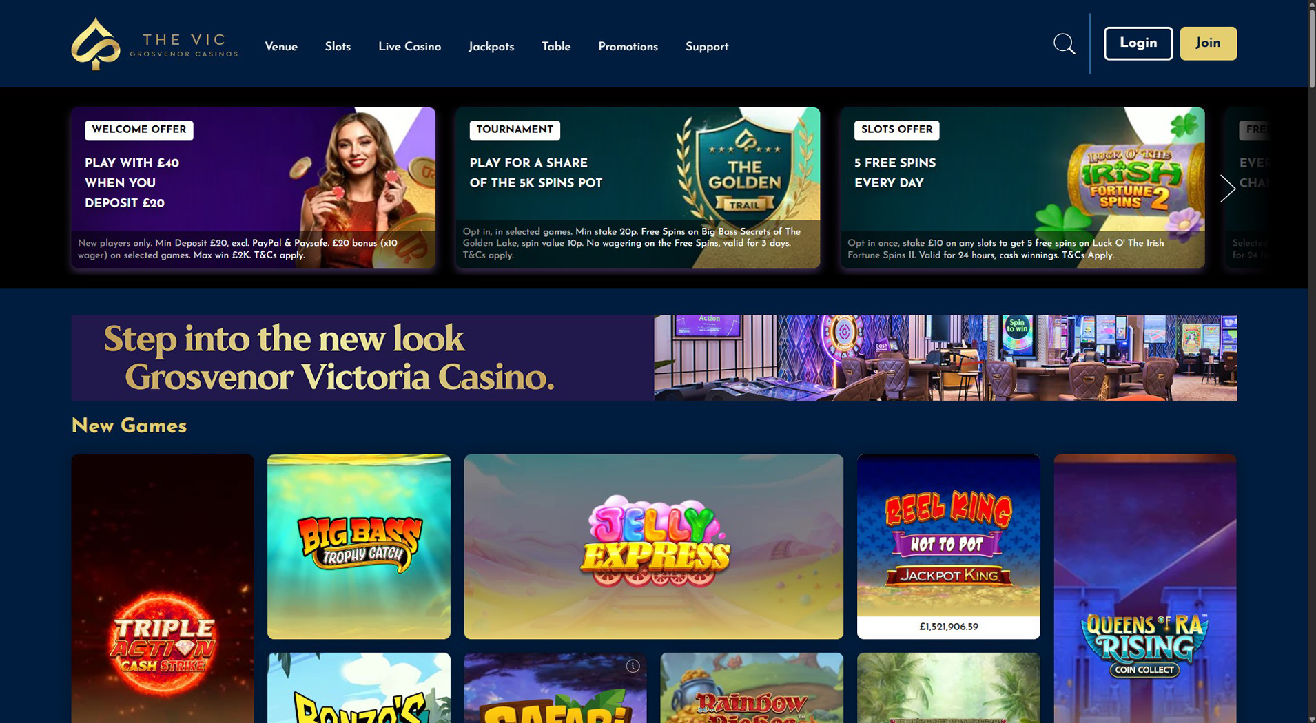 9. The Vic Casino - Easy Online Casino Setup